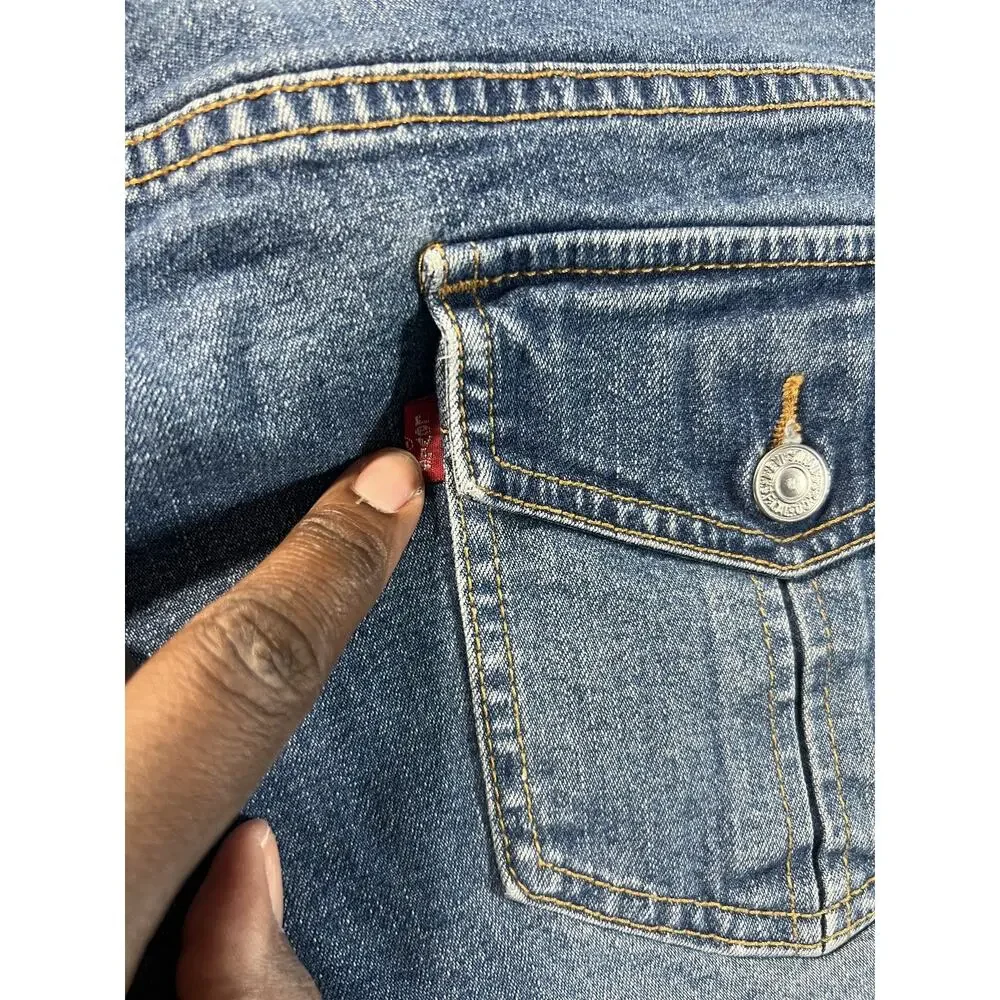 Levi's Vintage Wide Leg Ice Blue Jeans Women Size 20M Boot Cut